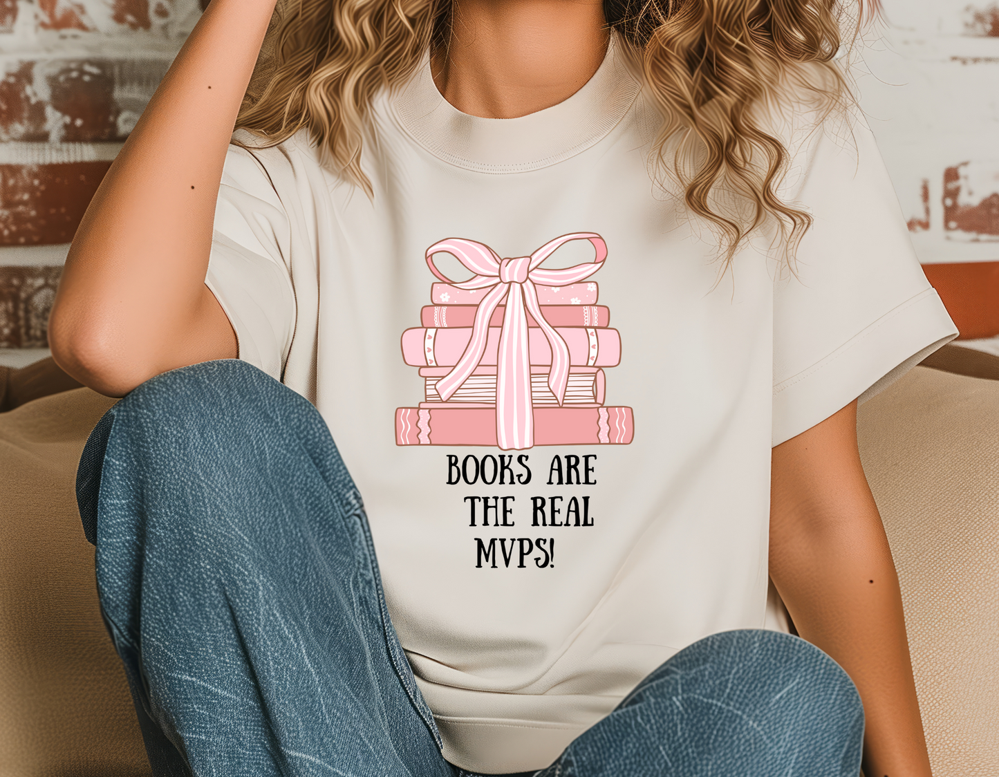 Books r real mpvs t-shirt