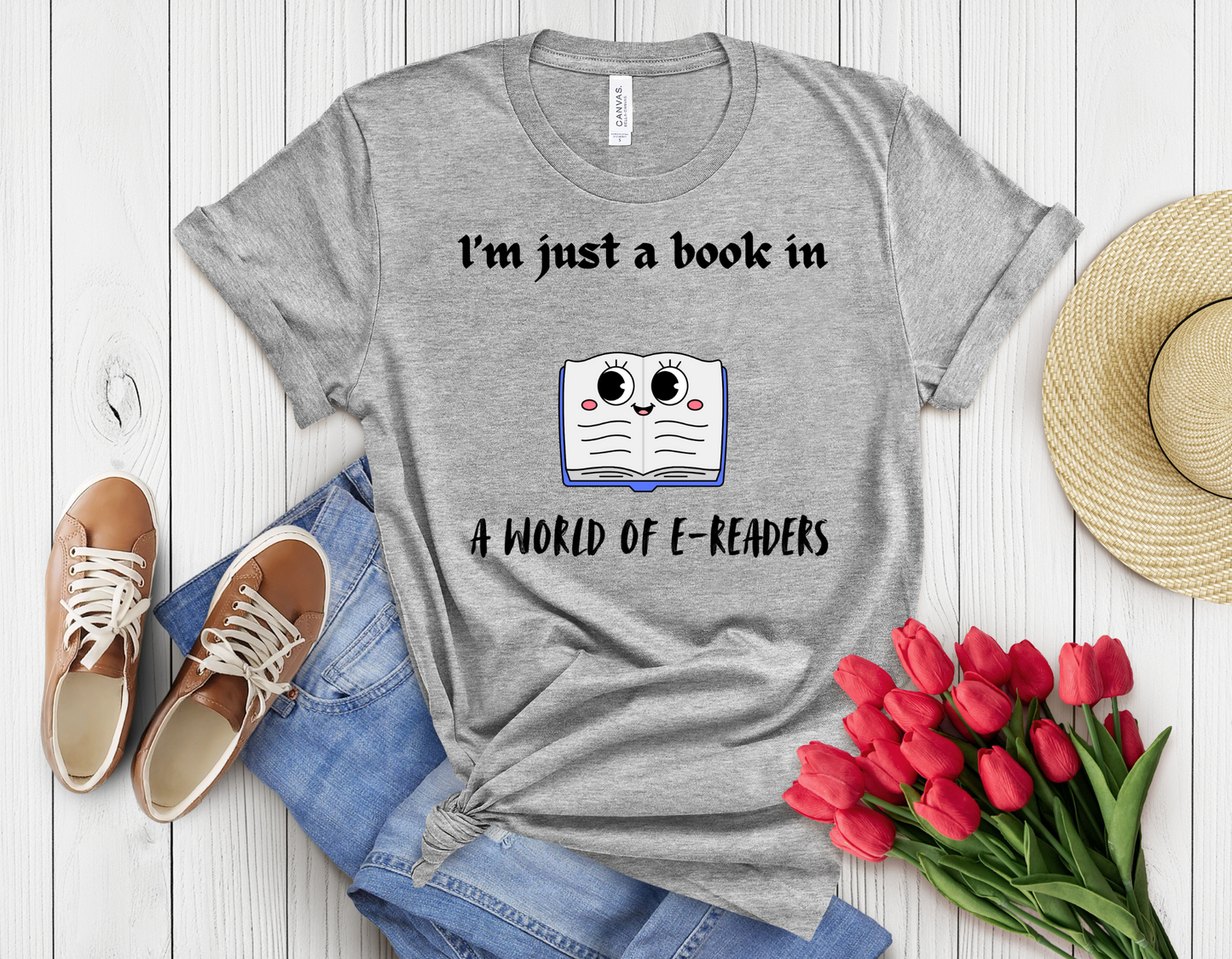 E-reader t-shirt