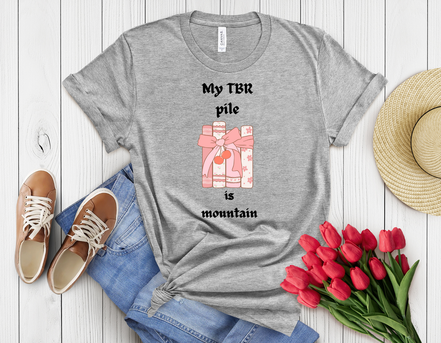 My TBR bile t-shirt