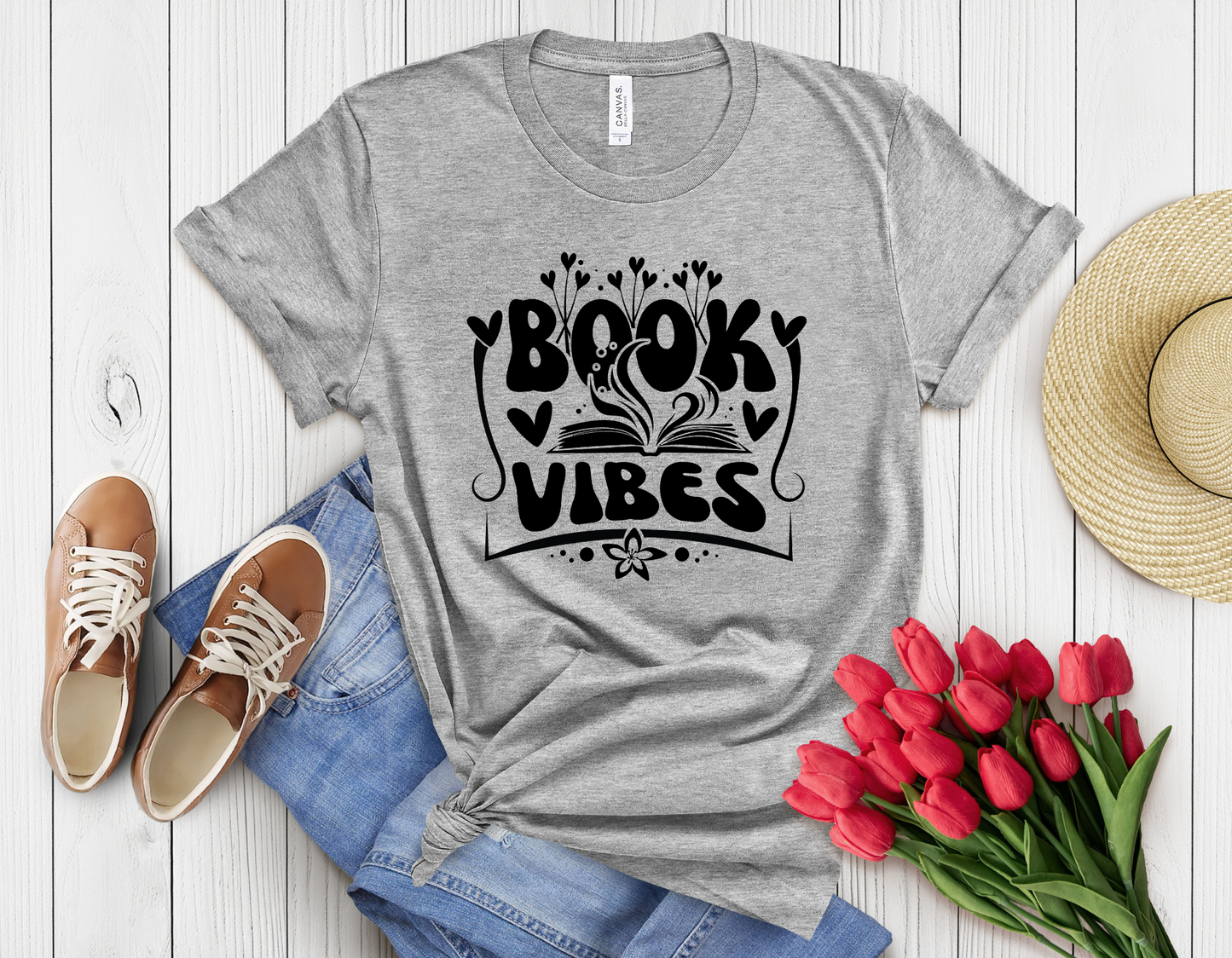 Book vibes t-shirt