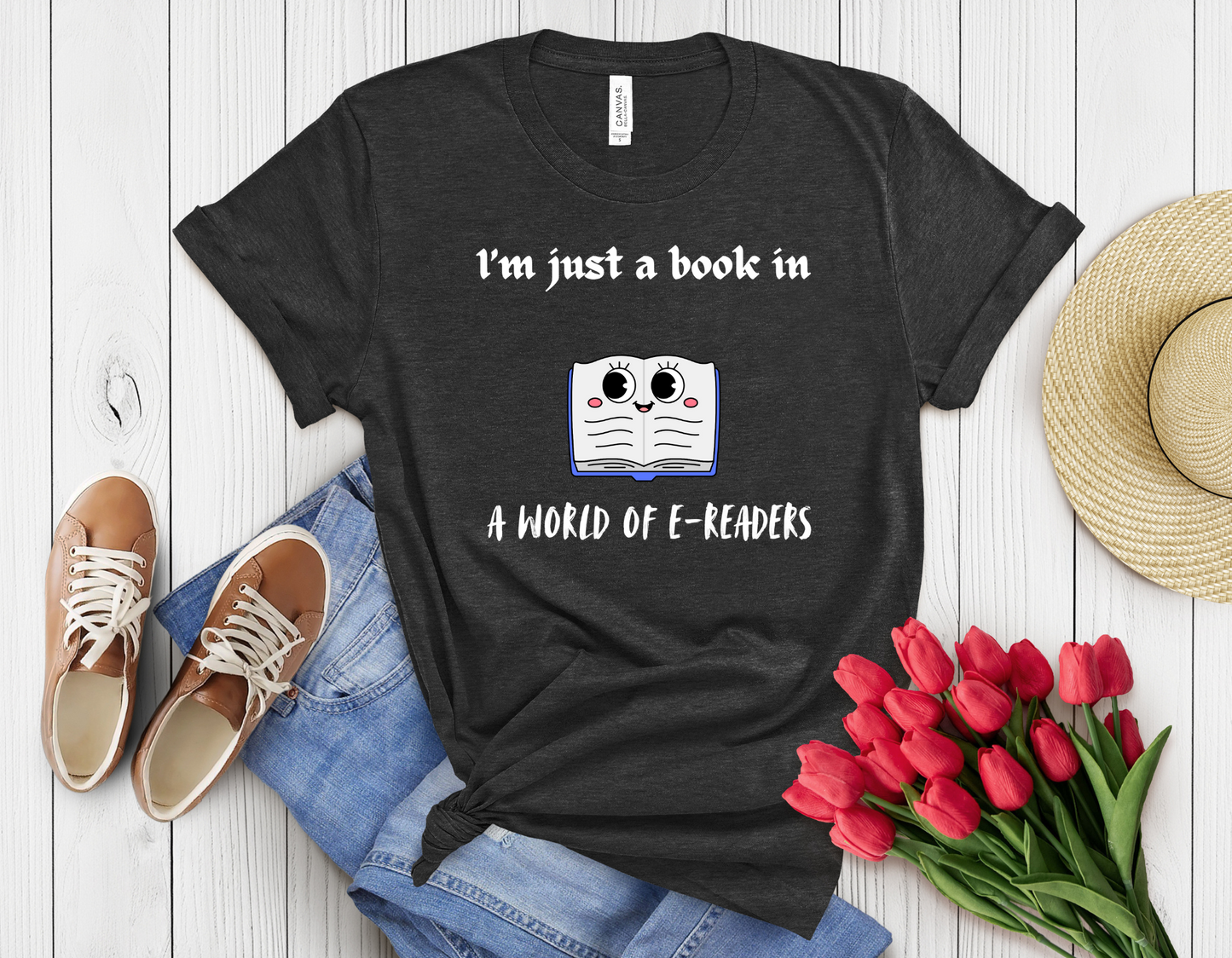 E-reader t-shirt