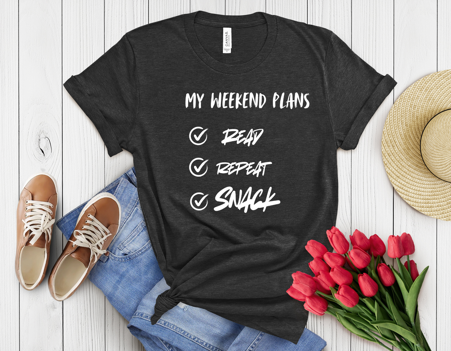My weekend plan t-shirt