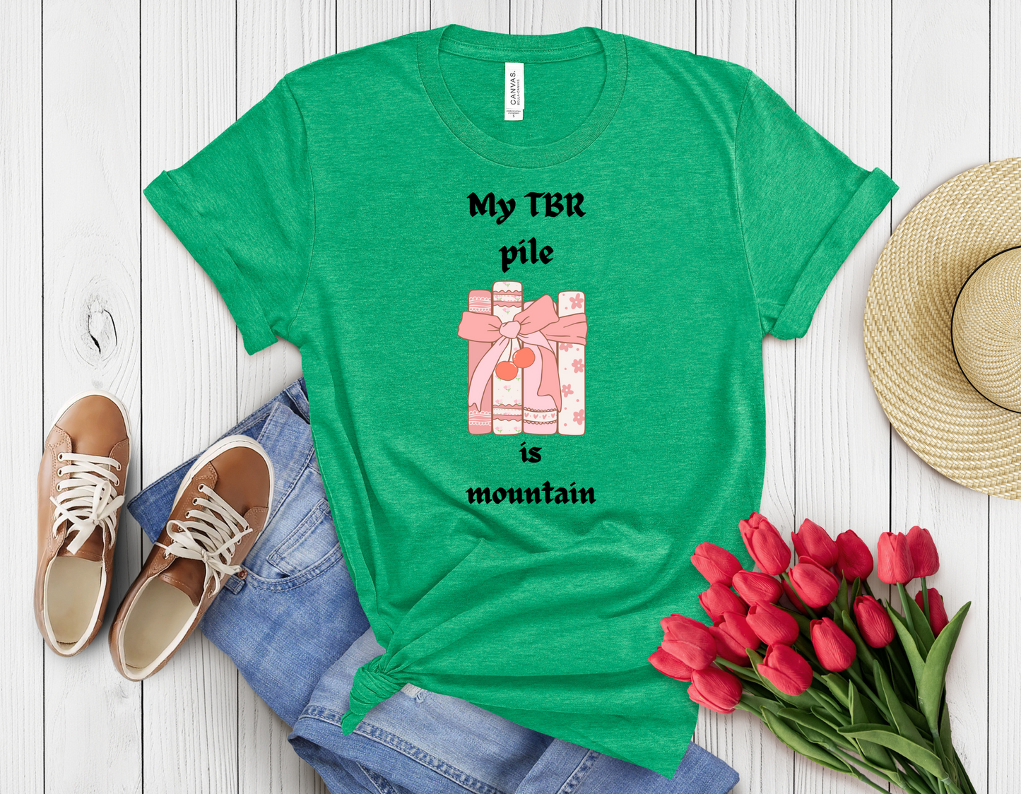 My TBR bile t-shirt