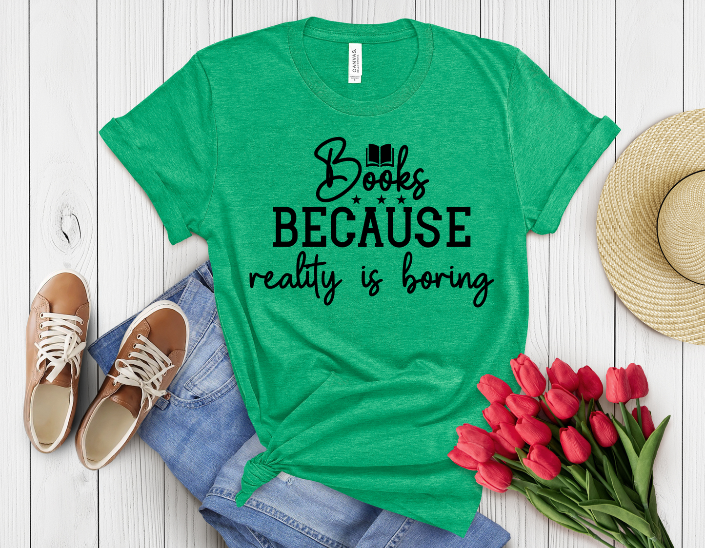 Reality is boring t-shirt