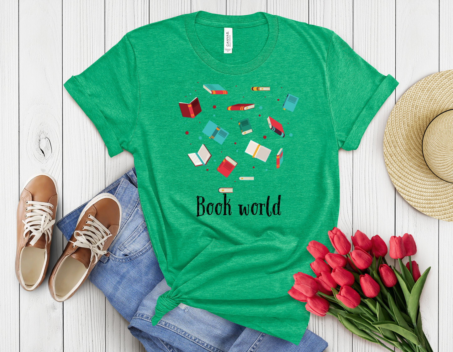 Book world t-shirt