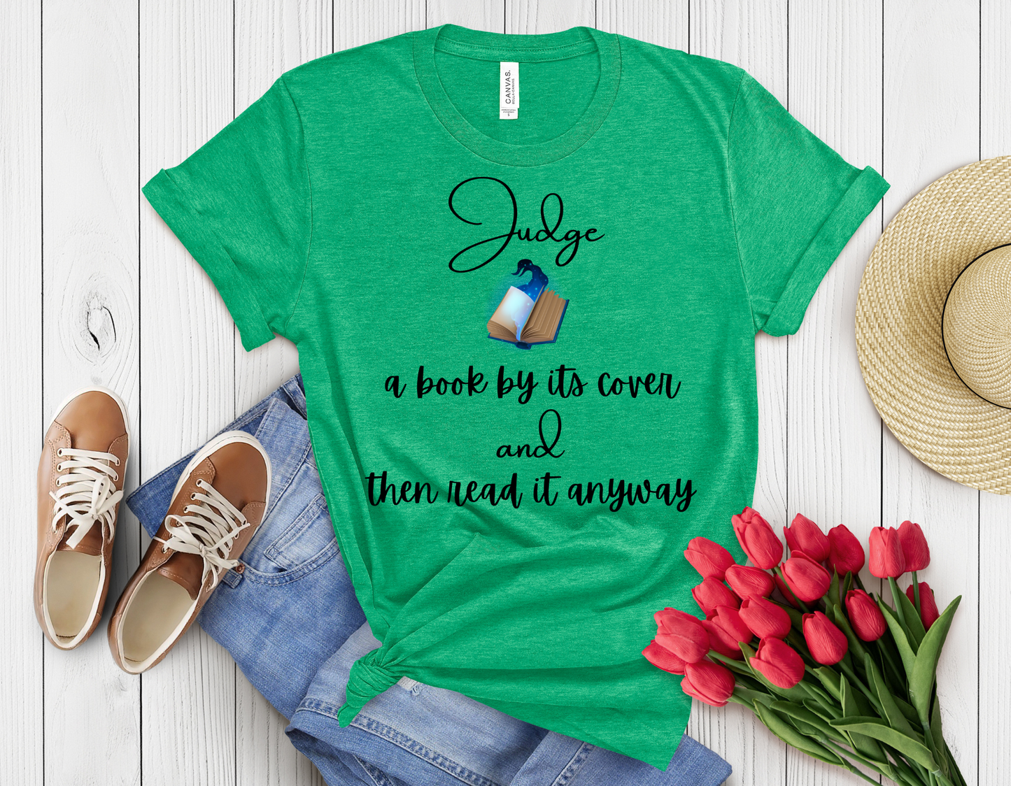 judge a book t-shirt