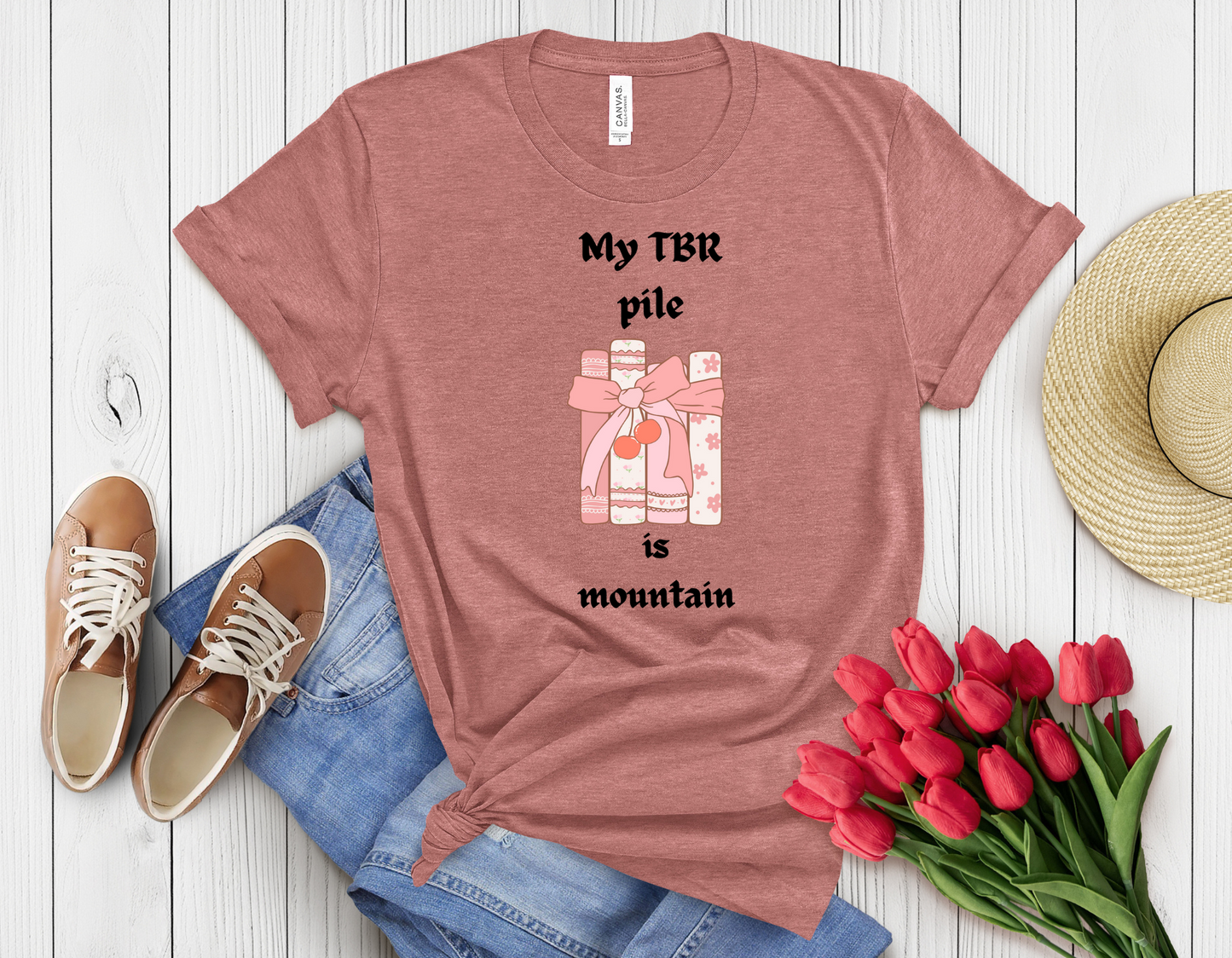 My TBR bile t-shirt