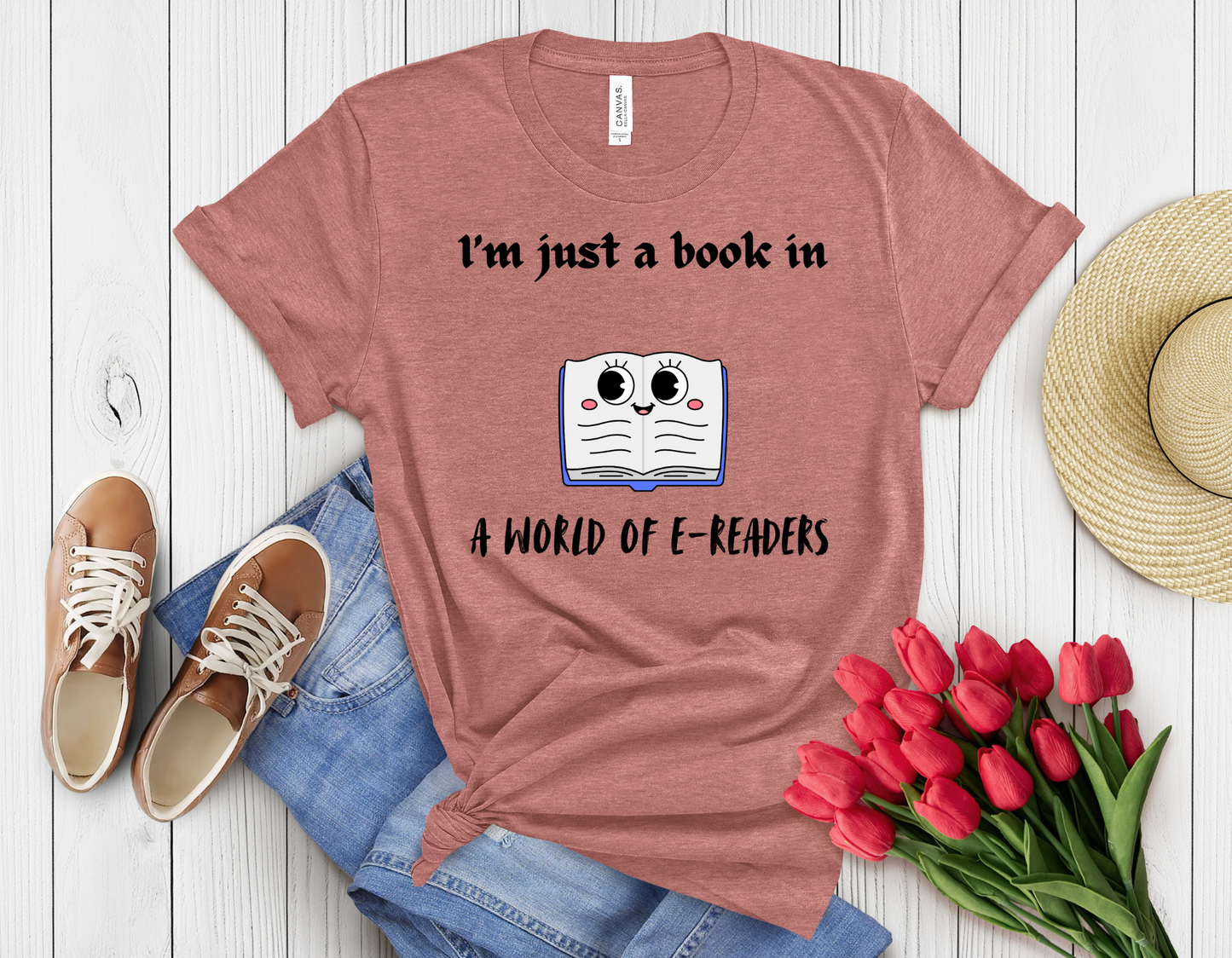E-reader t-shirt