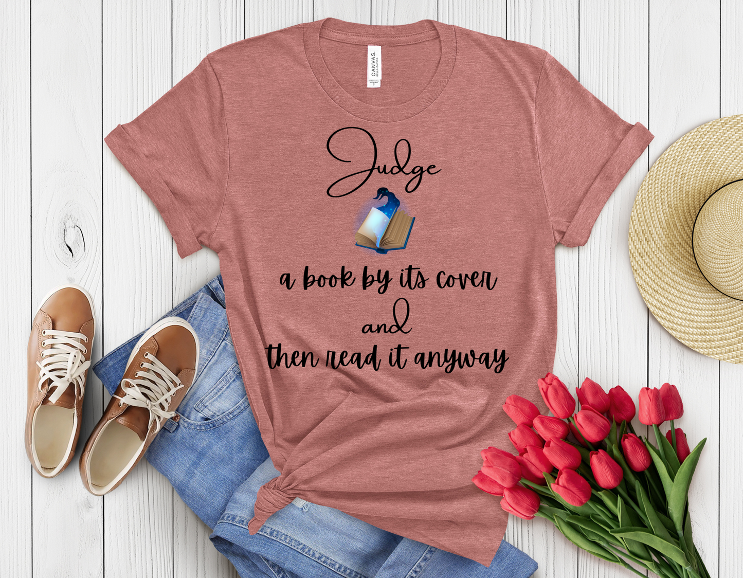 judge a book t-shirt