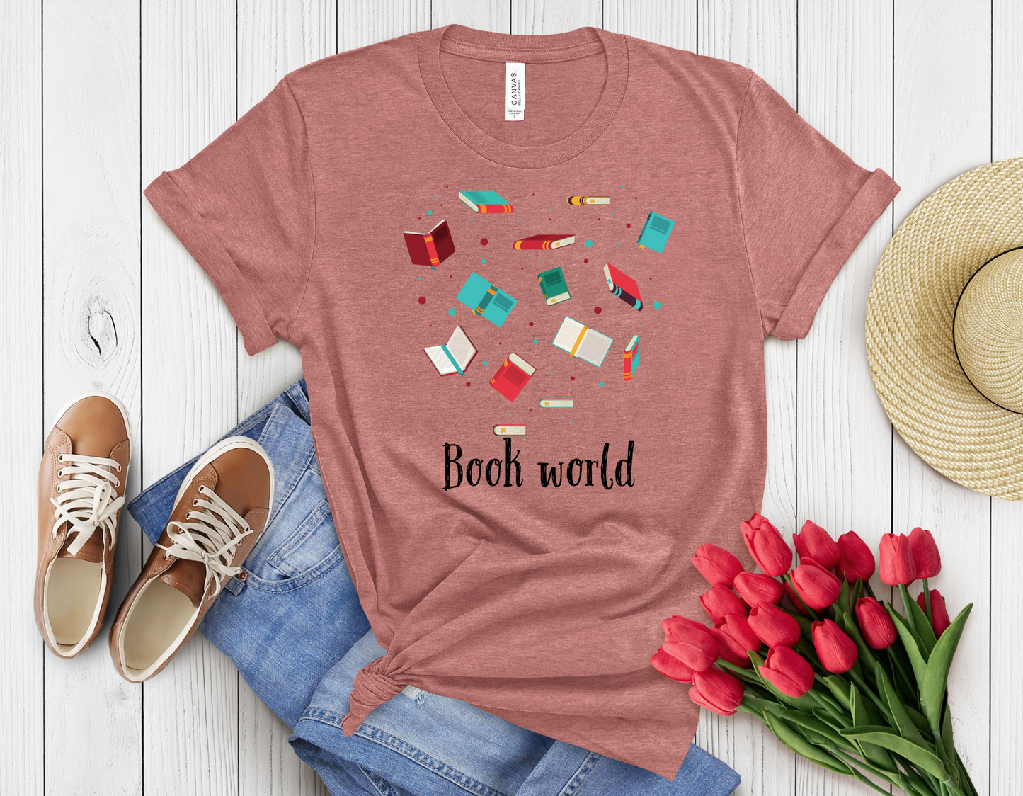 Book world t-shirt