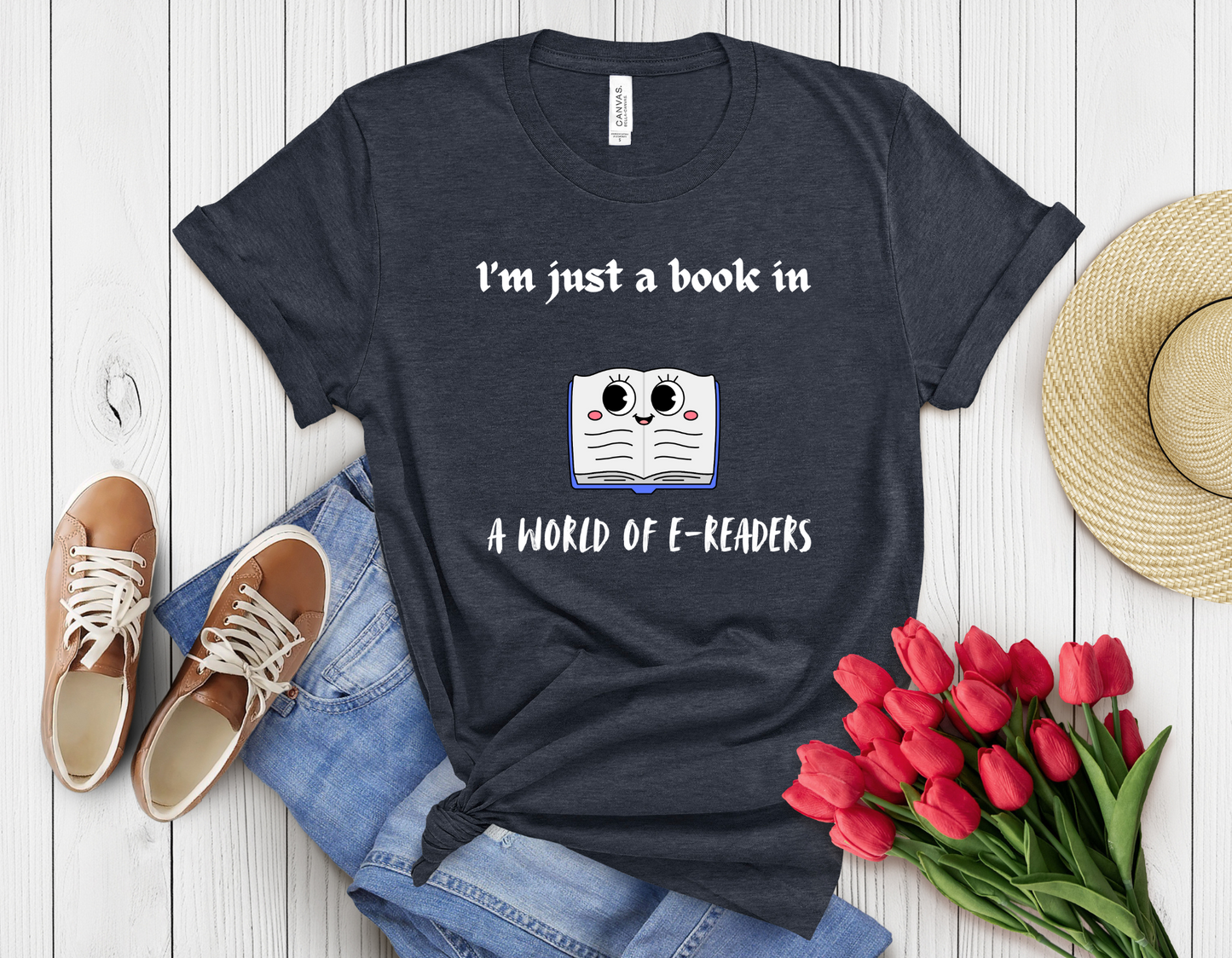 E-reader t-shirt