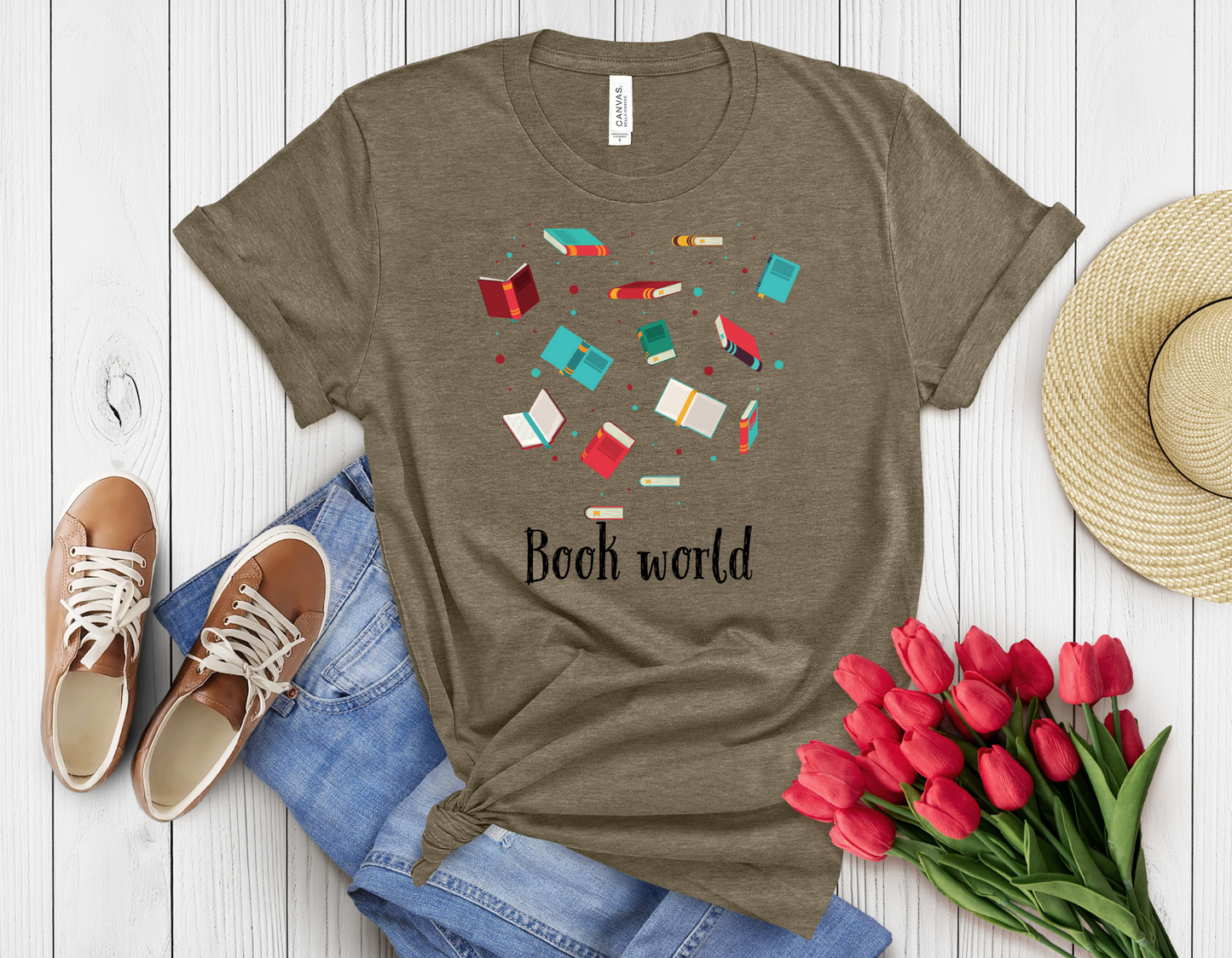 Book world t-shirt