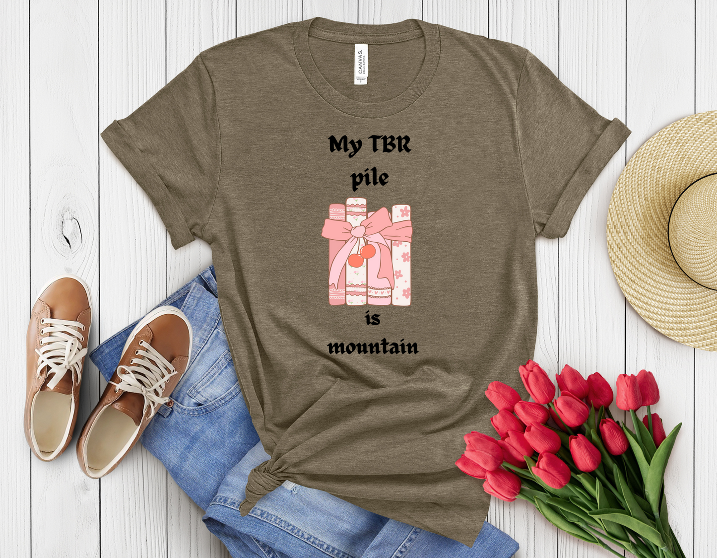 My TBR bile t-shirt