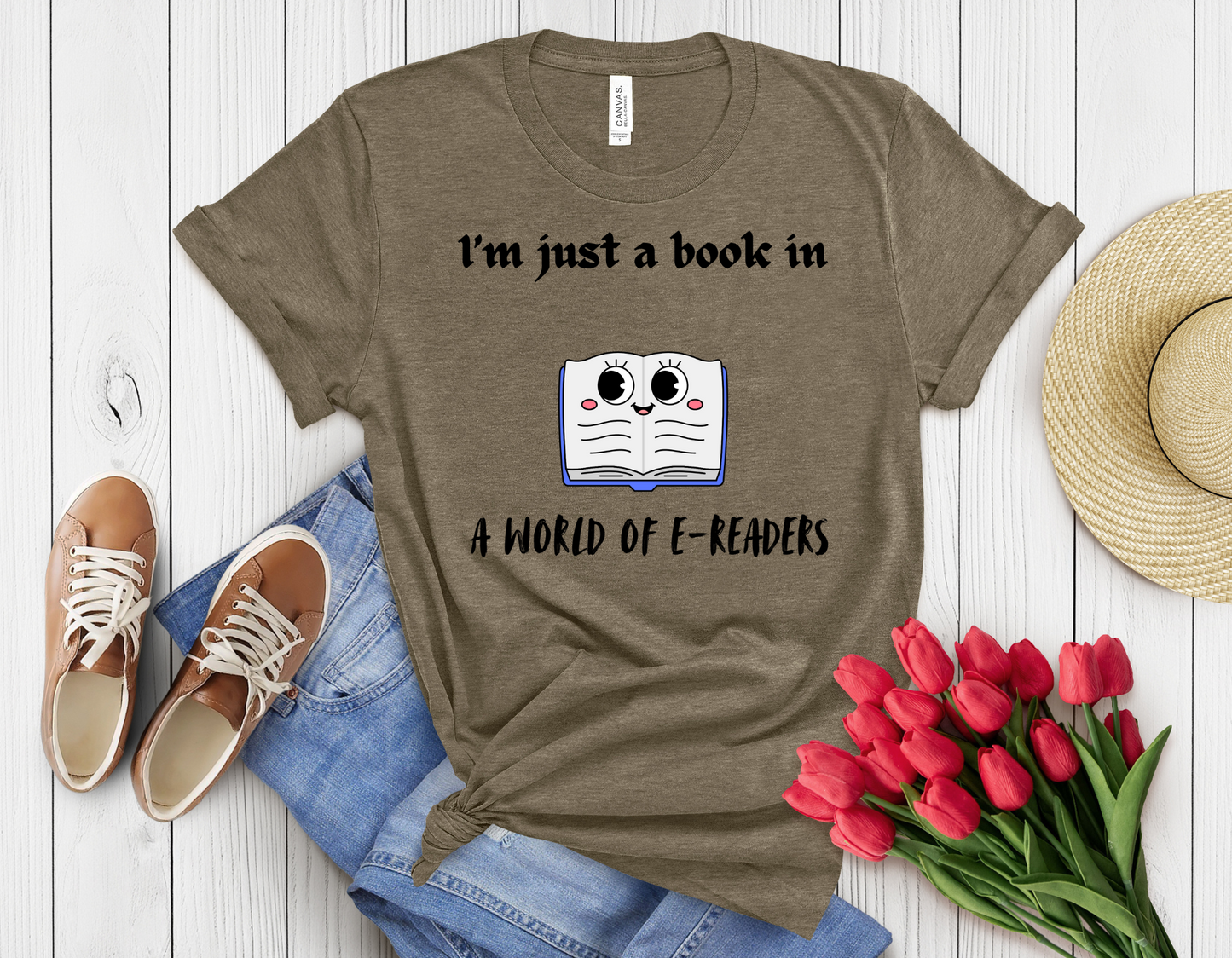 E-reader t-shirt