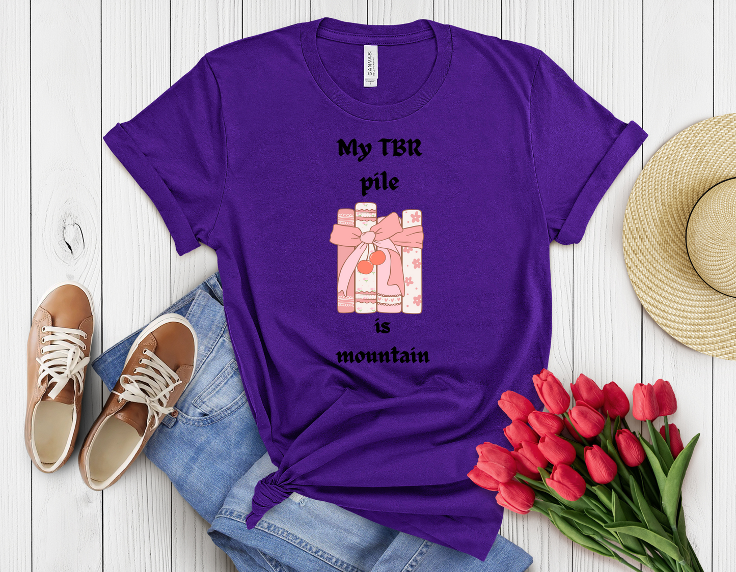 My TBR bile t-shirt