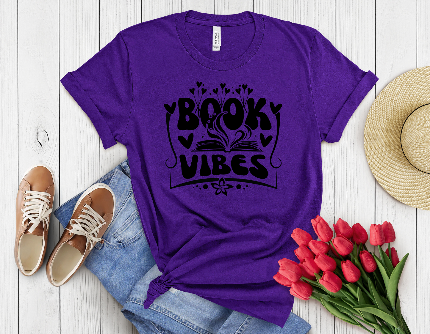 Book vibes t-shirt