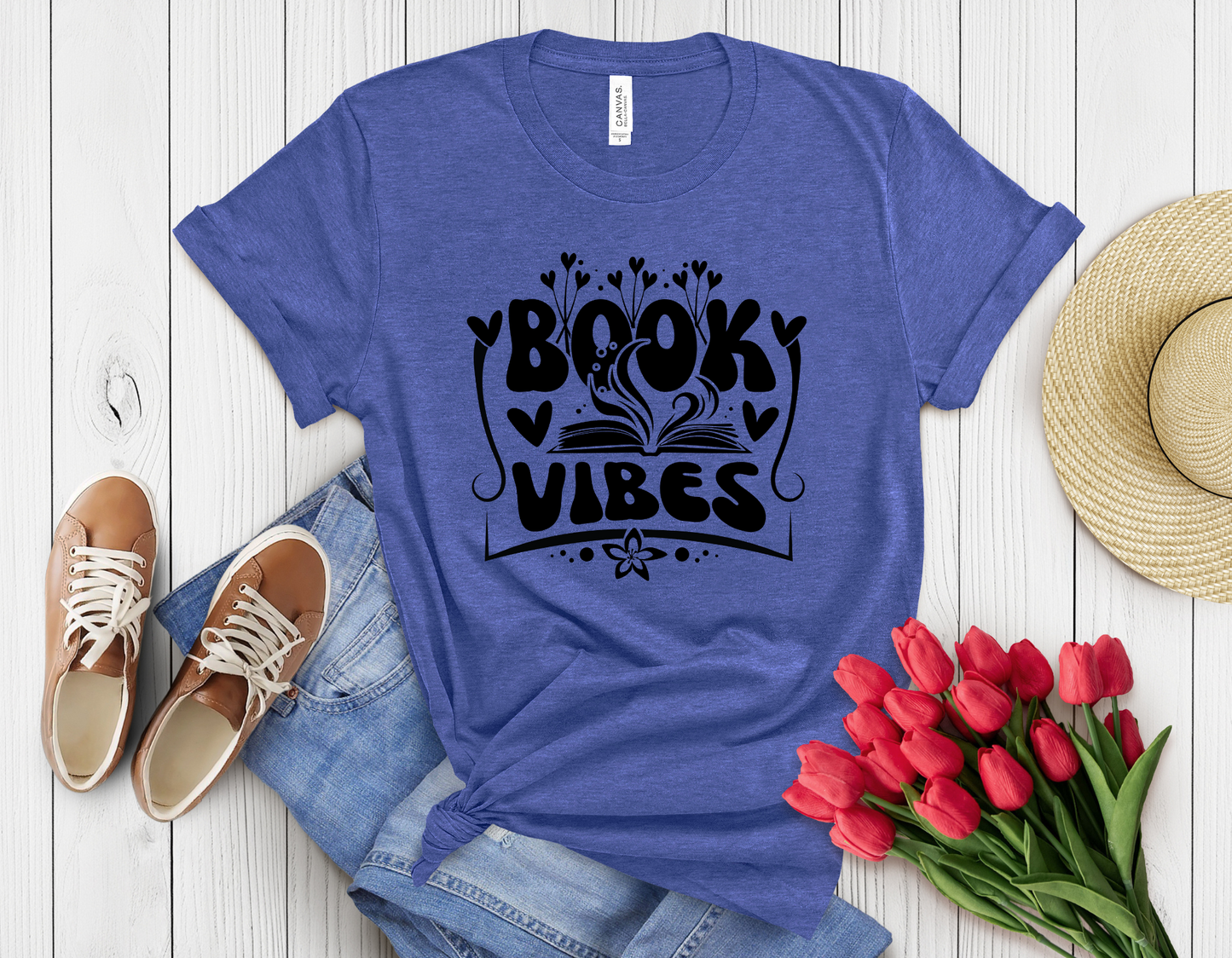 Book vibes t-shirt