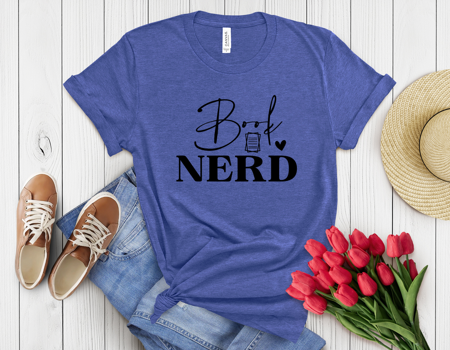 Book nerd t-shirt