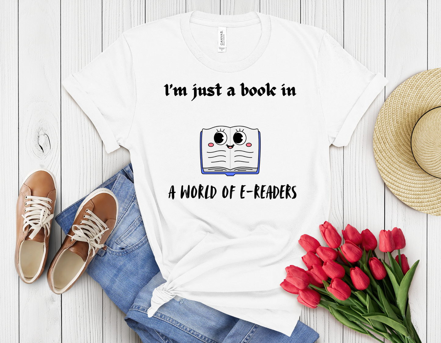 E-reader t-shirt