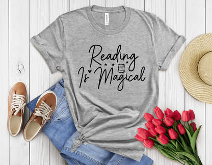 Reading is magical t-shirt