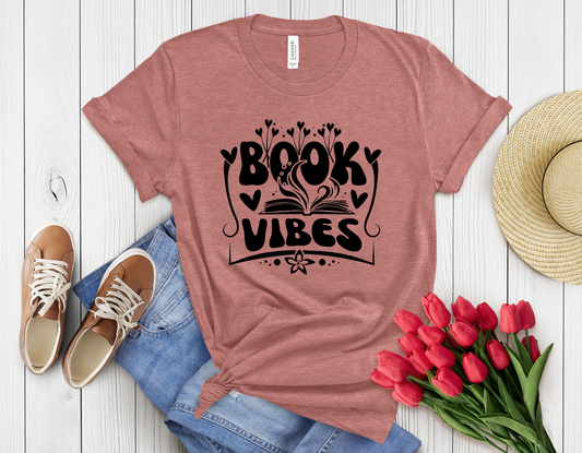 Book vibes t-shirt