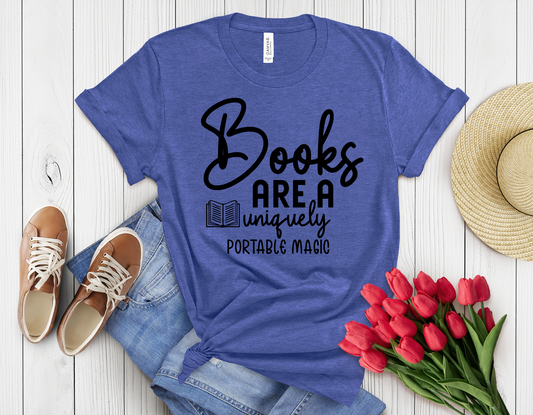 Books are magic t-shirt